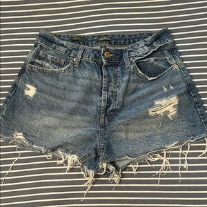 Wild Fable Ripped Blue Jean Shorts